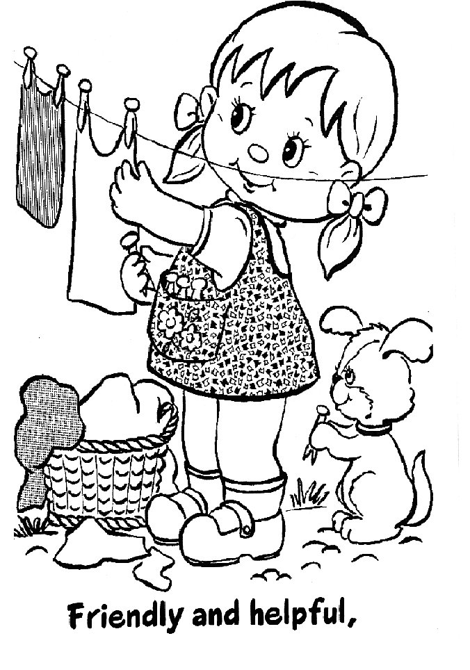 daisy girl scout journey coloring pages - photo #9
